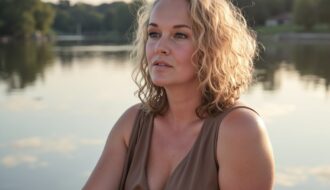 Claudia Mostert aan het water – blog Womb als kompas: leven met sacrale autoriteit, Human Design en lichaamswijsheid