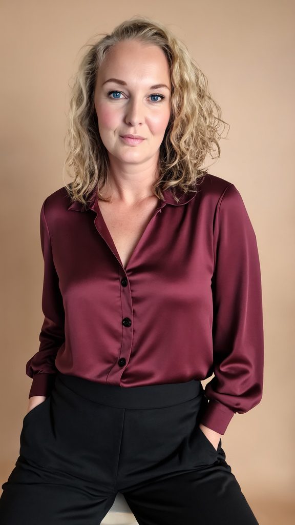 Vrouw die verantwoordelijkheid draagt voor geld ontvangen vanuit lichamelijke belichaming