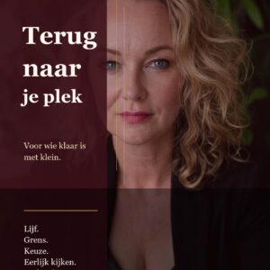 Cover afbeelding van het werkboek Terug naar je plek.